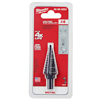 MILWAUKEE 48-89-9204 Step Drill Bit 12 Steps 3/16 in 7/8 in
