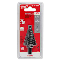 MILWAUKEE 48-89-9205 Step Drill Bit 10 Steps 1/4 in 1-3/8 in