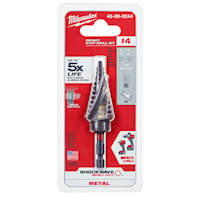 MILWAUKEE 48-89-9244 SW STEP BIT#4 3/16"-7/8"