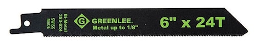 EMERSON PROFESSIONAL TOOLS 353-624 Reciprocating Saw Blade 6 in 24 TPI