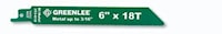 EMERSON PROFESSIONAL TOOLS 353-618 Reciprocating Saw Blade 6 in 18 TPI