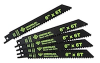6 in x 6 TPI Reciprocating Saw Blade
