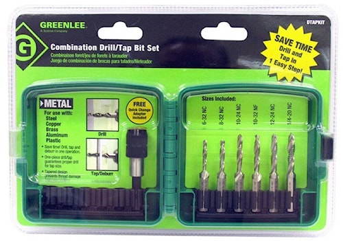 EMERSON PROFESSIONAL TOOLS DTAPKIT Drill/Tap Kit 6-Piece 1/4 in Shank
