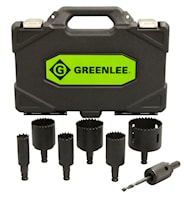 EMERSON PROFESSIONAL TOOLS 830Q Hole Saw Kit For 1/2 - 2 in Conduit
