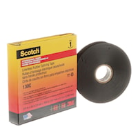 3M CANADA 130C-3/4X30 Scotch® Insulating Tape 30 ft Lx 3/4 in W Ethylene Propylene Rubber Black