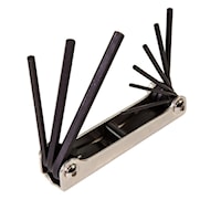 KLEIN TOOLS 70591 Grip-It® Hex Key Set 9 Pieces 4-3/8 in Handle, 2.688 - 3.813 in Key