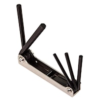 KLEIN TOOLS 70579 Grip-It® Hex Key Set 5 Pieces 5-3/8 in Handle, 2.688 - 3.813 in Key