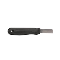 KLEIN TOOLS 44200 Cable Splicer's Knife 1-3/4 in L Blade 1095 Steel Coping, Straight