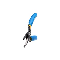 KLEIN TOOLS 11055 Klein-Kurve® Wire Stripper/Cutter Serrated Nose, Shear Cut 7-1/8 in