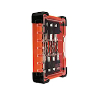 KLEIN TOOLS 32217 Drill/Tap Tool Kit 8-Piece, Right Handed 1/4 in Shank