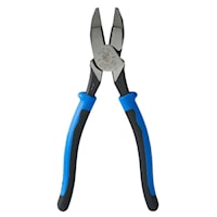 KLEIN TOOLS J2000-9NE Journeyman Side Cutting Plier New England 1.594 in L x 1-1/4 in W x 5/8 in T Jaw Black Oxide