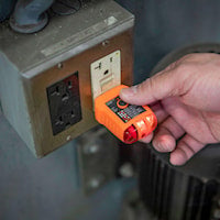 KLEIN TOOLS RT210 GFCI Receptacle Tester Standard 110 - 125 VAC