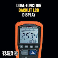 KLEIN TOOLS ET600 Insulation Resistance Tester 1000 VAC/VDC