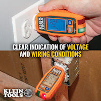 KLEIN TOOLS RT250 DIGITAL GFI TESTER