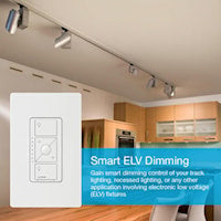 LUTRON PD-5NE-WH-C Caseta® Dimmer 120 V, White