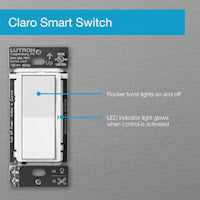 LUTRON DVRF-5NS-WH CASETA CLARO SMART SWITC120V 500V60HZ
