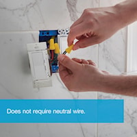 LUTRON DVRF-6L-WH Diva LED + smart dimmer