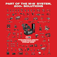 MILWAUKEE 2792-20 M18™ Jobsite Charger Radio FM/AM, AUX, Bluetooth, Cordless 18 V Lithium-Ion Battery