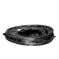 RACK-A-TIERS 51000 Garbage Can Exploding, Collapsible Black