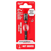 MILWAUKEE 49-66-4532 Shockwave™ Nutdriver 1/4 in
