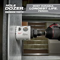 MILWAUKEE 49-56-0739 Hole Dozer™ Hole Saw 3-5/8 in 3/8 in, 7/16 in Hex Shank