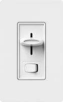 LUTRON SFSQ-LF-WH-CSA Skylark Fan/Light Controller 3 Speed Quiet, Slide/Rocker 1.5 A, White