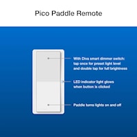 LUTRON DVRF-PKG1D-WH DIVA SMART DIMMER