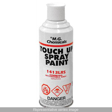 HAMMOND MANUFACTURING 1413LRS 1413 Series Spray Paint Touch-Up Gray 12 oz Aerosol Can