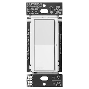 LUTRON DVRF-5NS-WH CASETA CLARO SMART SWITC120V 500V60HZ