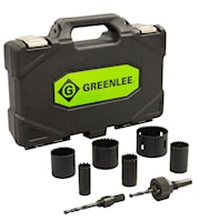 Bi-Metal Blade Hole Saw Kit 1/2 - 2 in Conduit TOOLJA