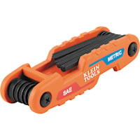 KLEIN TOOLS 70590 COMPACT FOLDING HEX 12-KEY SET