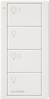 LUTRON PJ2-4B-GWH-L21 Pico Wireless Remote Control Switch Wireless remote control White