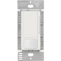 LUTRON MS-Z101-WH Maestro Dimmer Switch 8 A, 0 - 10 V, White/Enamel Painted