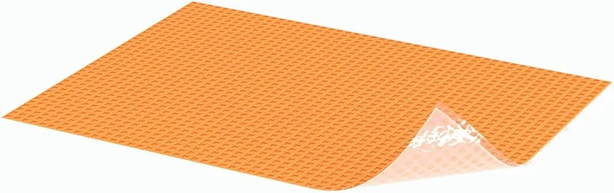 Schluter DITRA-PS Sheet Peel & Stick Uncoupling Membrane - For Concrete, OSB, and Plywood - Pressure-Sensitive Adhesive, 7.75 Square Feet - DITRAPSMA