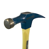 KLEIN TOOLS 807-18 Claw Hammer 18 oz Drop Forged and Tempered Steel Fiberglass Handle