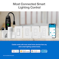 LUTRON L-BDG2-WH-C Caseta® Smart Bridge For Lighting and Shade Control