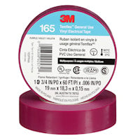 3M CANADA 165PR4A TAPE PURPLE 3/4in x 60ft3M Temflex 165
