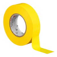 3M CANADA 165YL4A TAPE YELLOW 3/4in x 60ft3M Temflex 165