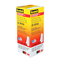 3M CANADA 35-3/4X66WH Scotch® Vinyl Insulating Tape 66 ft Lx 3/4 in W Vinyl White