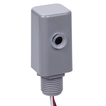 INTERMATIC EK4136S Photocontrol with Time Delay Function Cuboid, Electronic, Side Lens Stem Mount