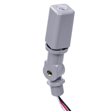 INTERMATIC EK4736S Photocontrol with Time Delay Function Cuboid, Electronic, Top Lens Swivel Mount