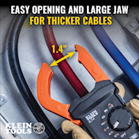 KLEIN TOOLS CL710 600A AUTO-RANGING PRO CLAMP METER