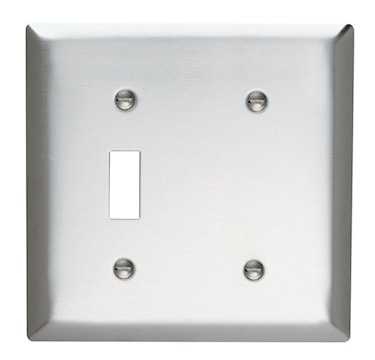 LEGRAND SS114 SS114/SS PLATE 1SW 1BLANK