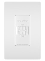 LEGRAND 2087W The Radiant® Dead-Front Self-Test GFCI Receptacle 20 A, White