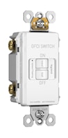 LEGRAND 2087W The Radiant® Dead-Front Self-Test GFCI Receptacle 20 A, White