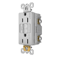 LEGRAND 1597TRWRGRY 15 AMP WEATHER RESISTANTGFCI - GREY