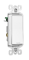 LEGRAND TM870W The Radiant® Decorator Switch Rocker/Button 1 Gang 15 A, 120/277 V White