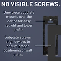 LEGRAND RWP262BK The Radiant® Wallplate 2 Gangs Black 4.94 in Lx 4.96 in W