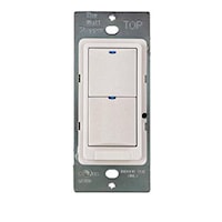 LEGRAND LVSW101W Wattstopper® Low Voltage Switch, 1-Button with LED, White