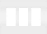 LEGRAND RWP263W The Radiant® Wallplate 3 Gangs White 4.94 in Lx 6.77 in W